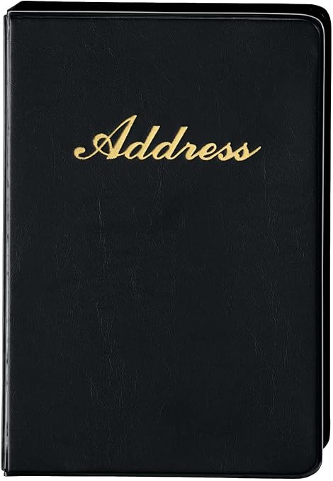 Skymall 100 Page Address Book Black with Address On Cover - Image 5