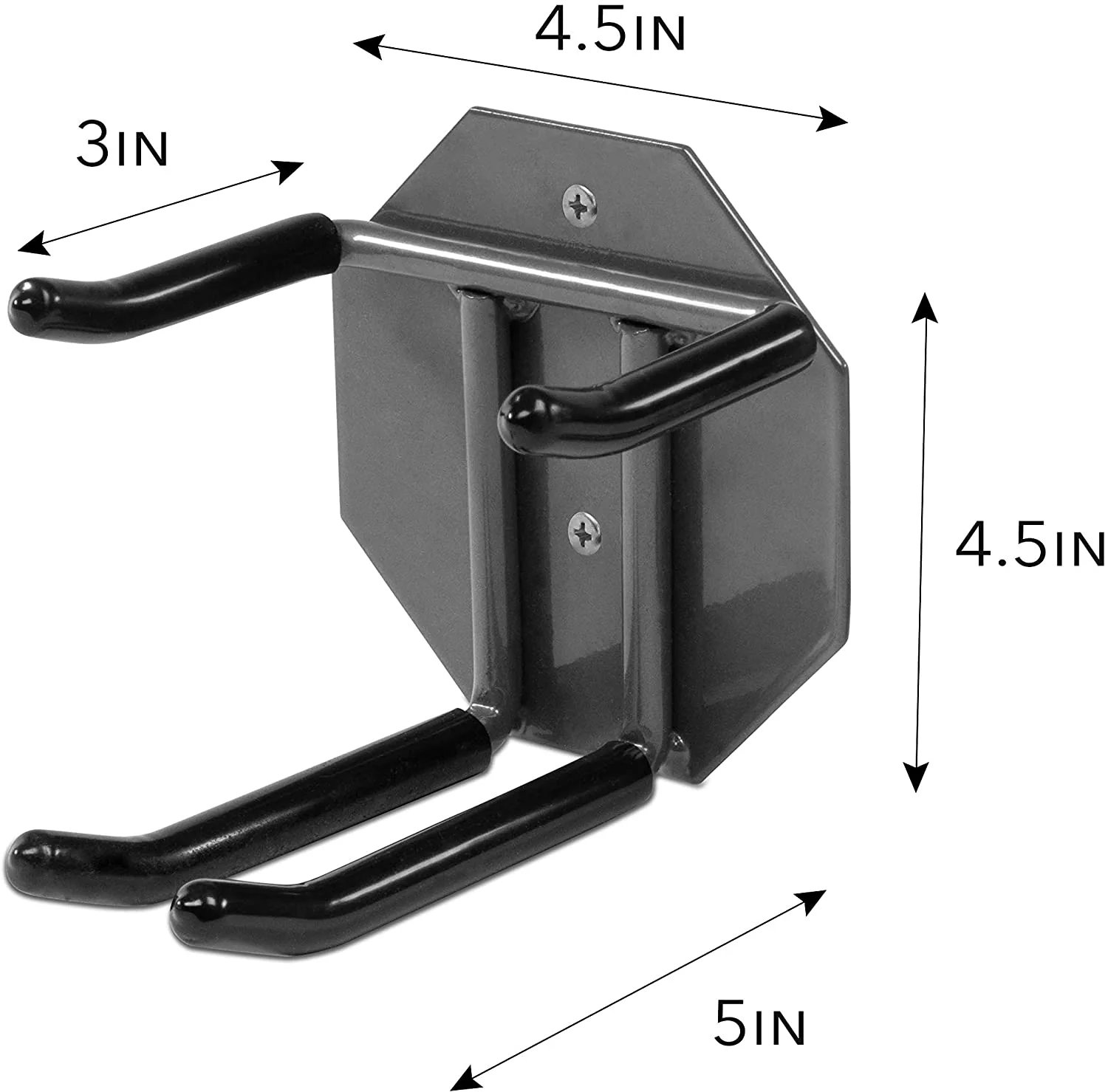 Ski Wall Rack, Holds 2 Pairs of Skis & Skiing Poles or Snowboard - Image 5