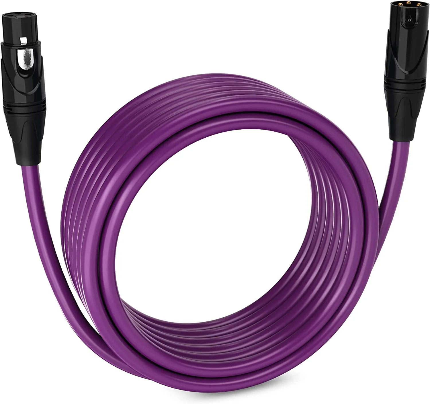 Microphone XLR Cable, Male to Female, 3 Pin Mic Cable for Pro Audio Interface, 25 feet - Image 7