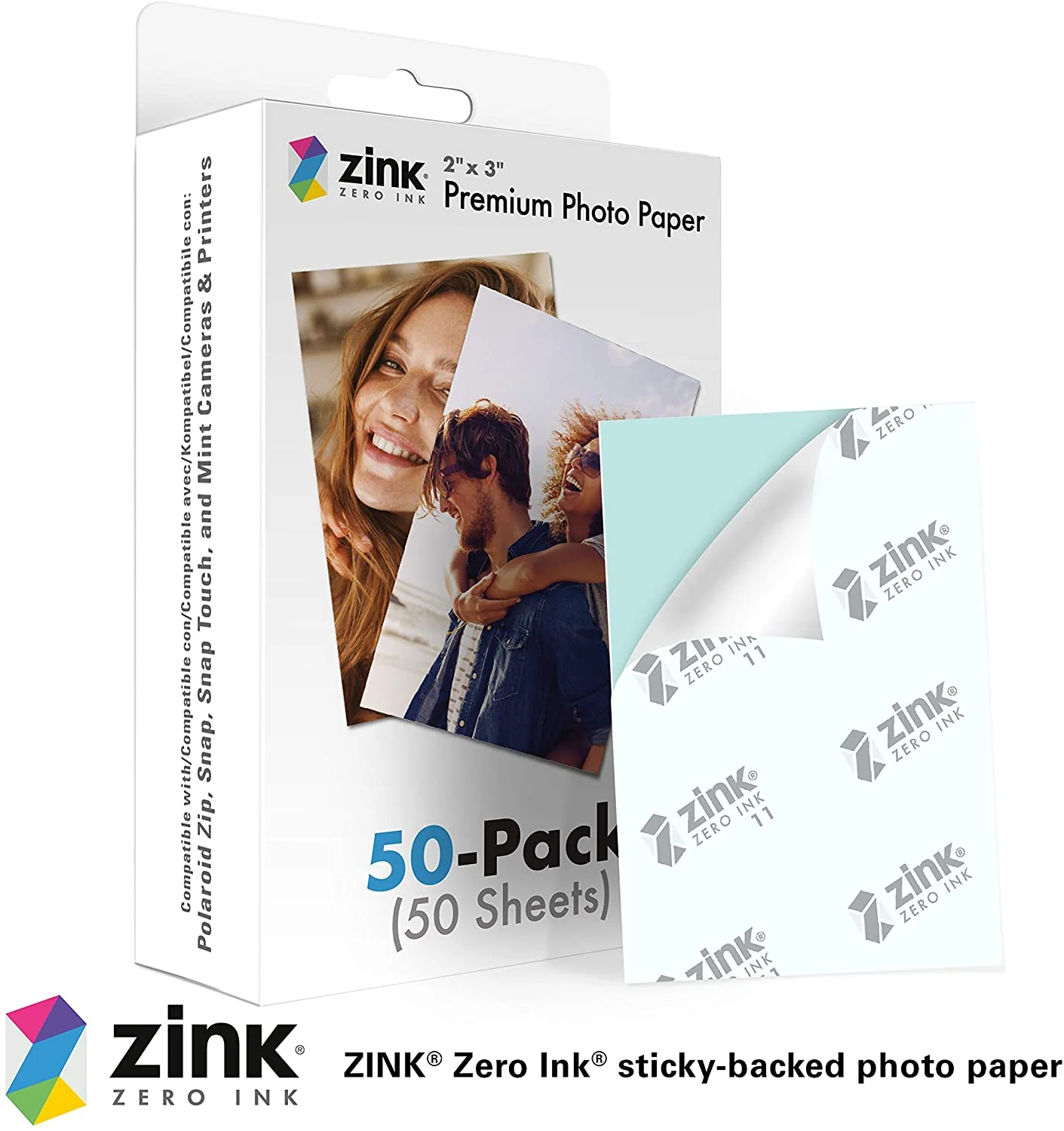 2"x3" Premium Instant Photo Paper Compatible with Polaroid Snap, Snap Touch, Zip and Mint Cameras and Printers - Image 5