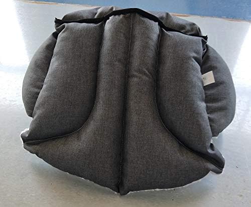 3 Section Fleece Reversible Chair Cushion - Image 2