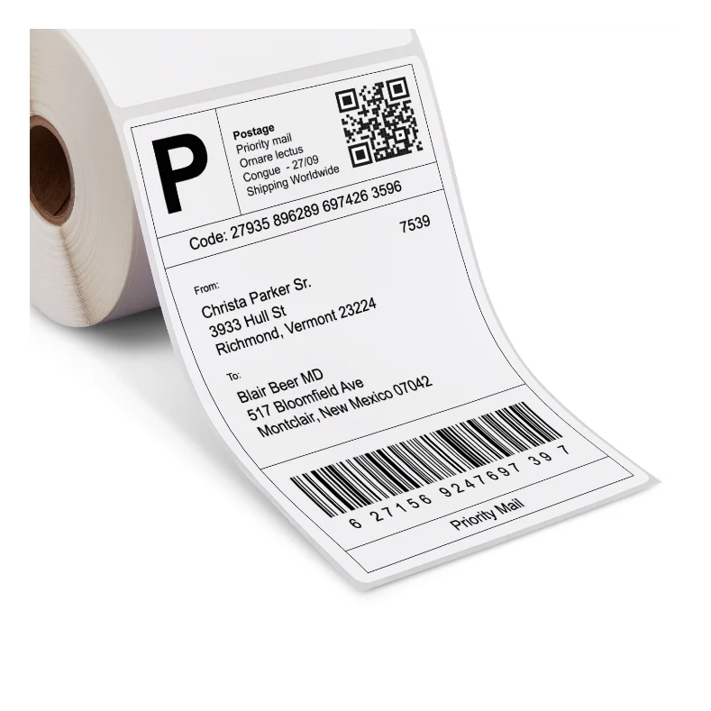 HP 4x6 Direct Thermal Labels (500) - Image 3