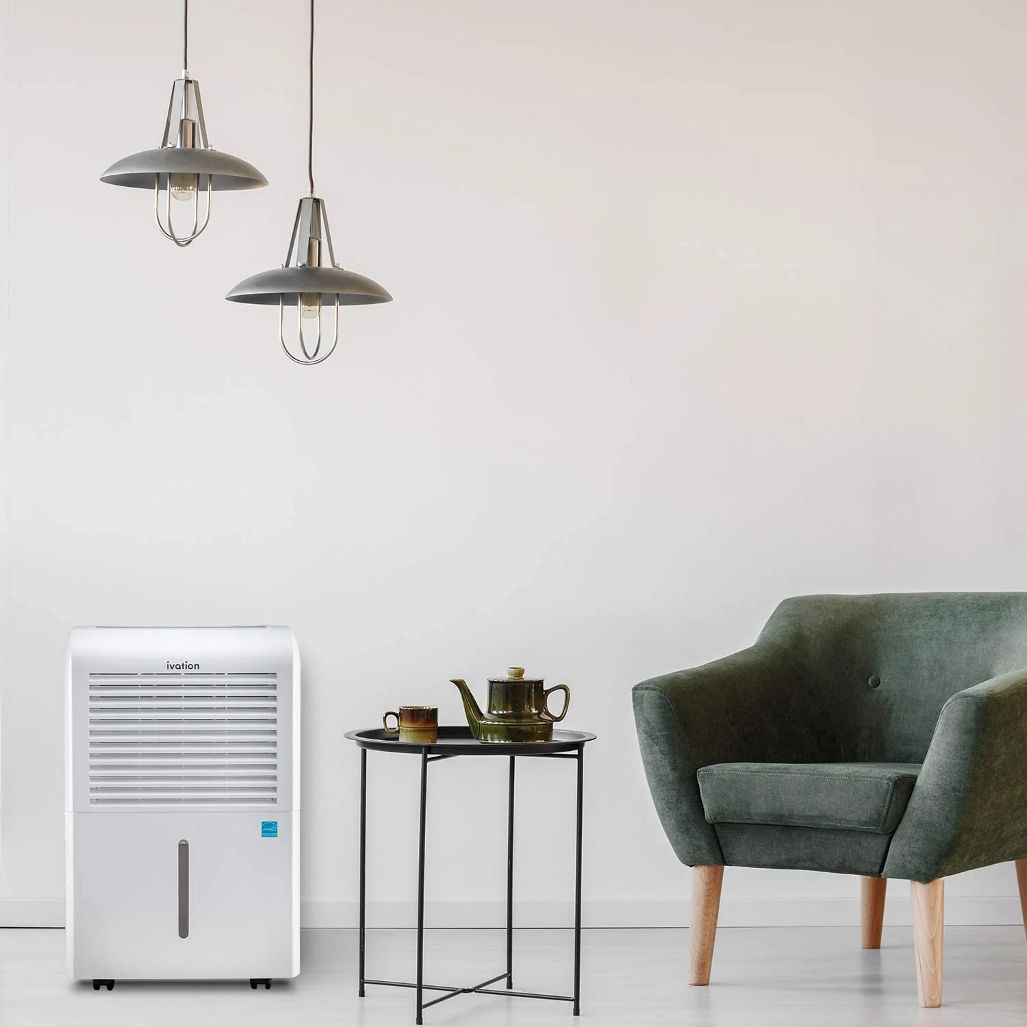 4,500 Sq Ft Energy Star Dehumidifier With Drain Hose, Programmable Humidistat, Timer, and Pump - Image 9