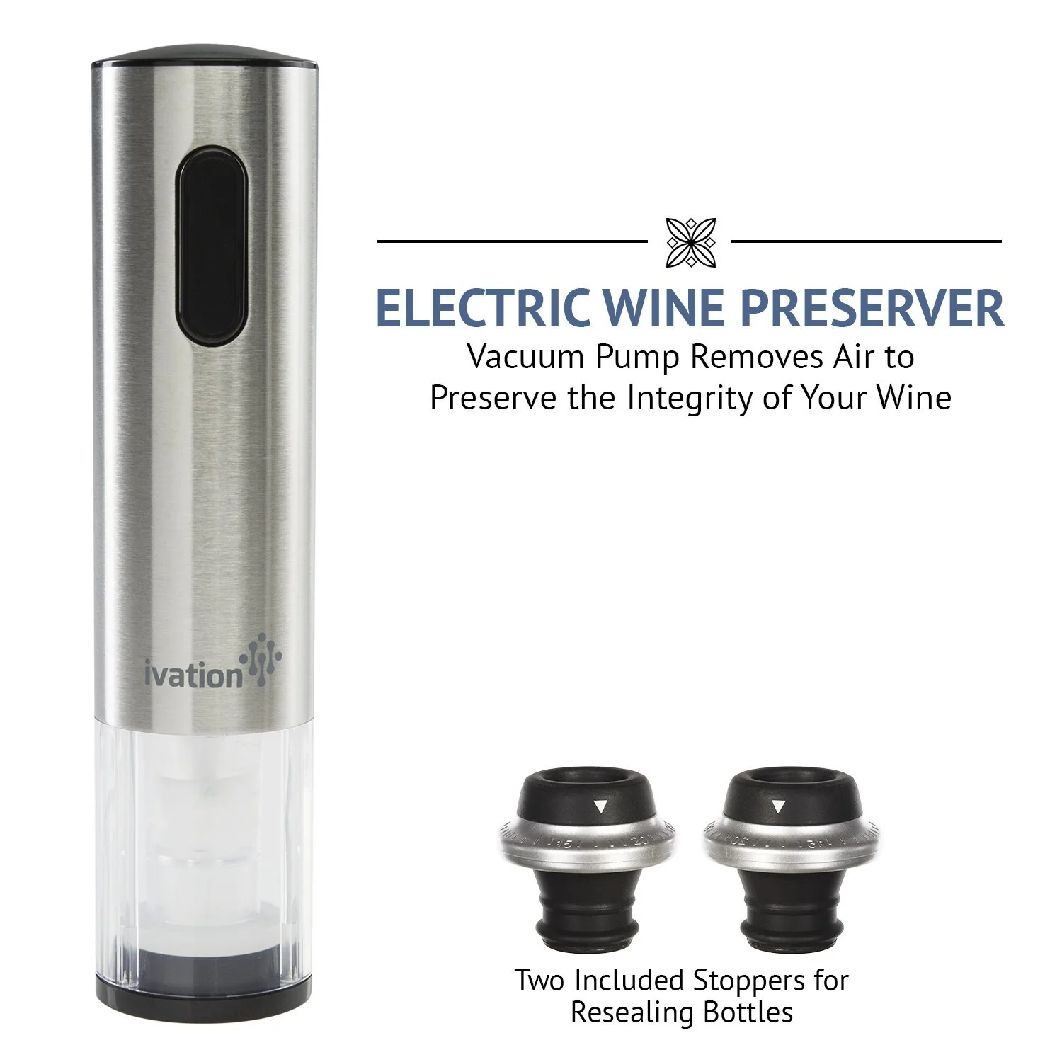Electric Wine Opener, 7-Piece Wine Gift Set, Electric Bottle Opener, Wine Aerator Pourer - Image 3