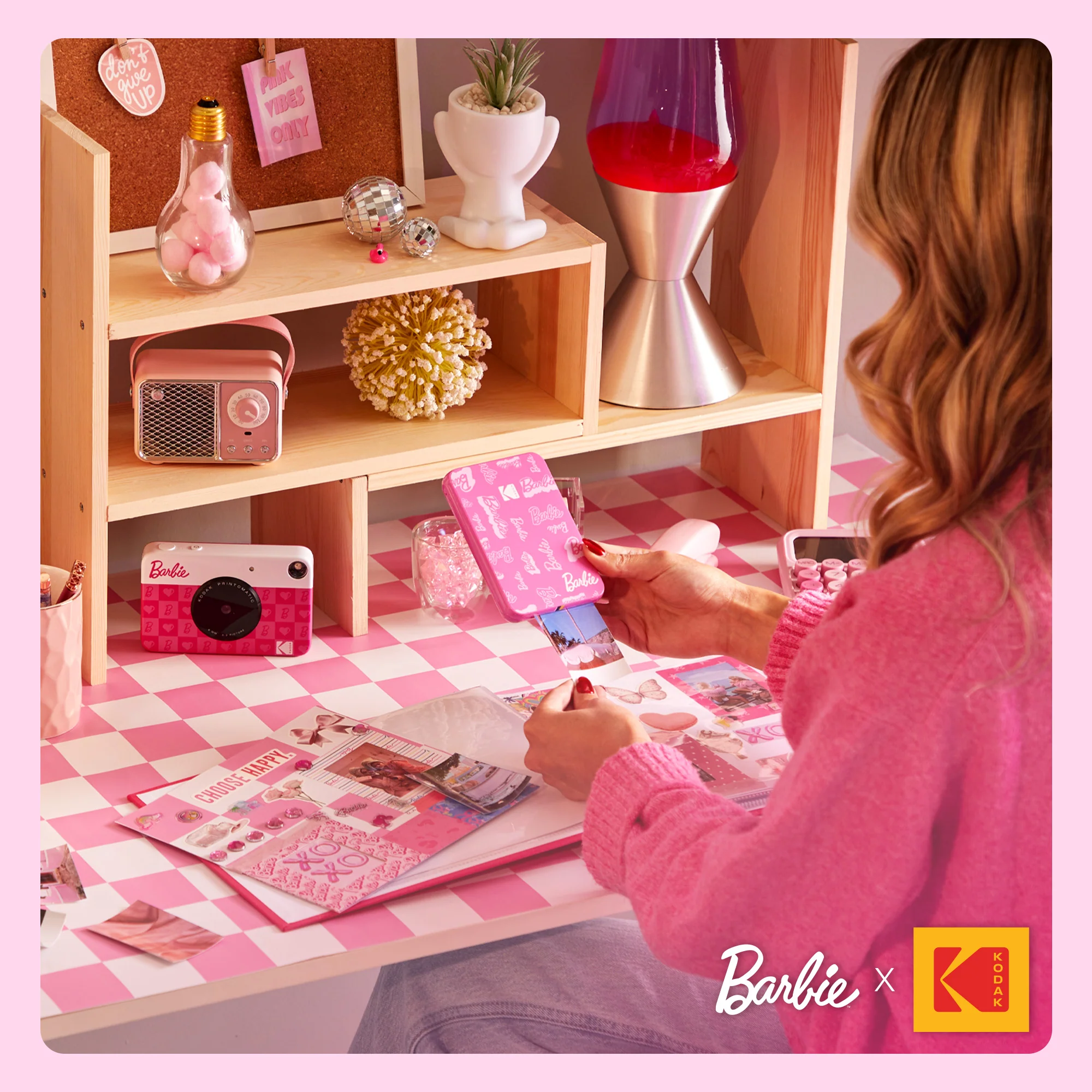 Barbie x Kodak Step Slim Wireless Instant Portable Photo Printer, 2x3" Full Color Instant Photo Printer - Image 7