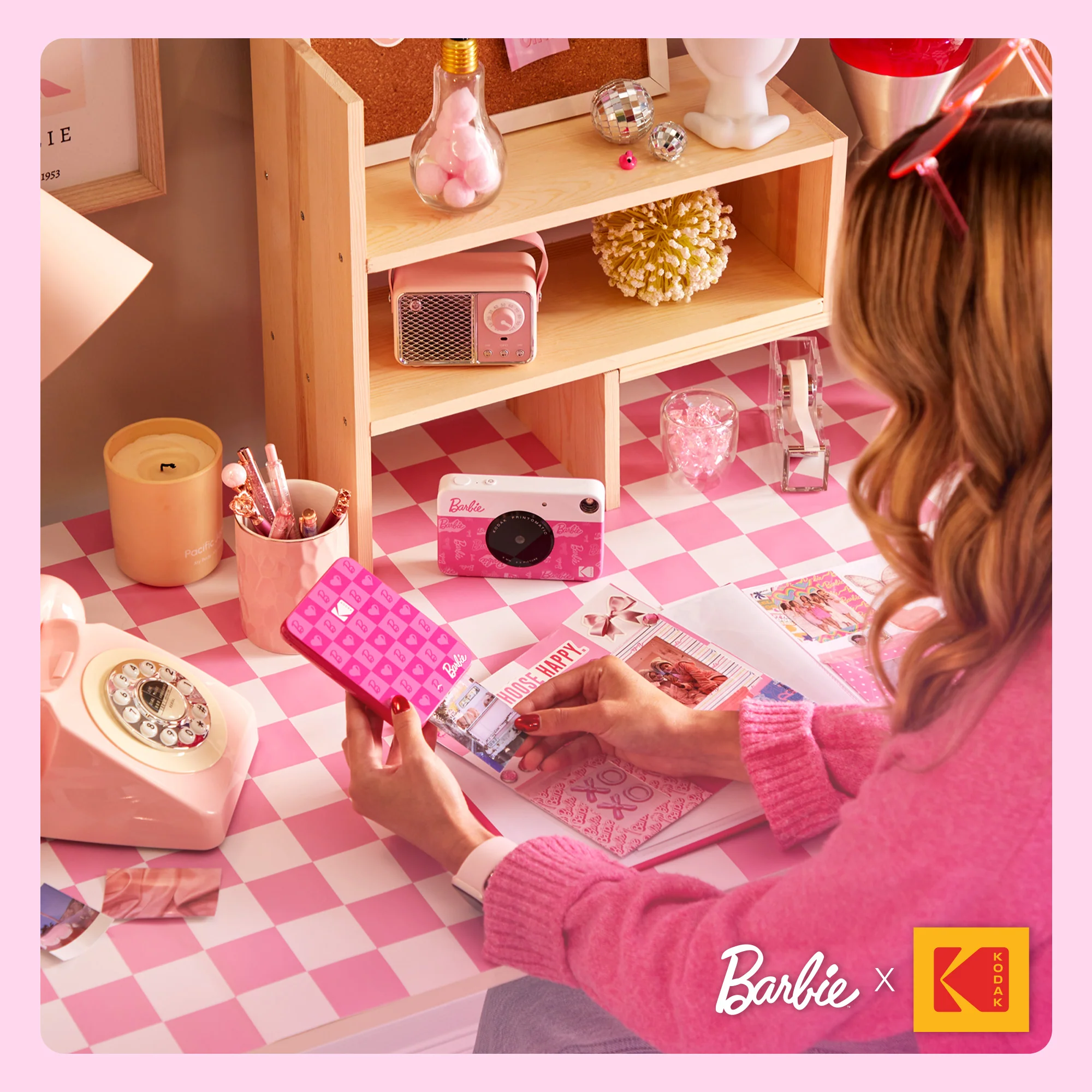 Barbie x Kodak Step Slim Wireless Instant Portable Photo Printer, 2x3" Full Color Portable Printer - Image 7