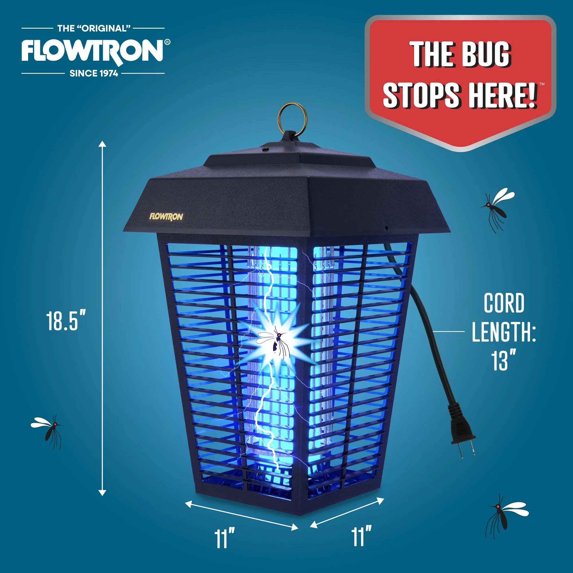 Flowtron 80W Outdoor Bug Zapper, 1.5 Acre coverage - Image 5