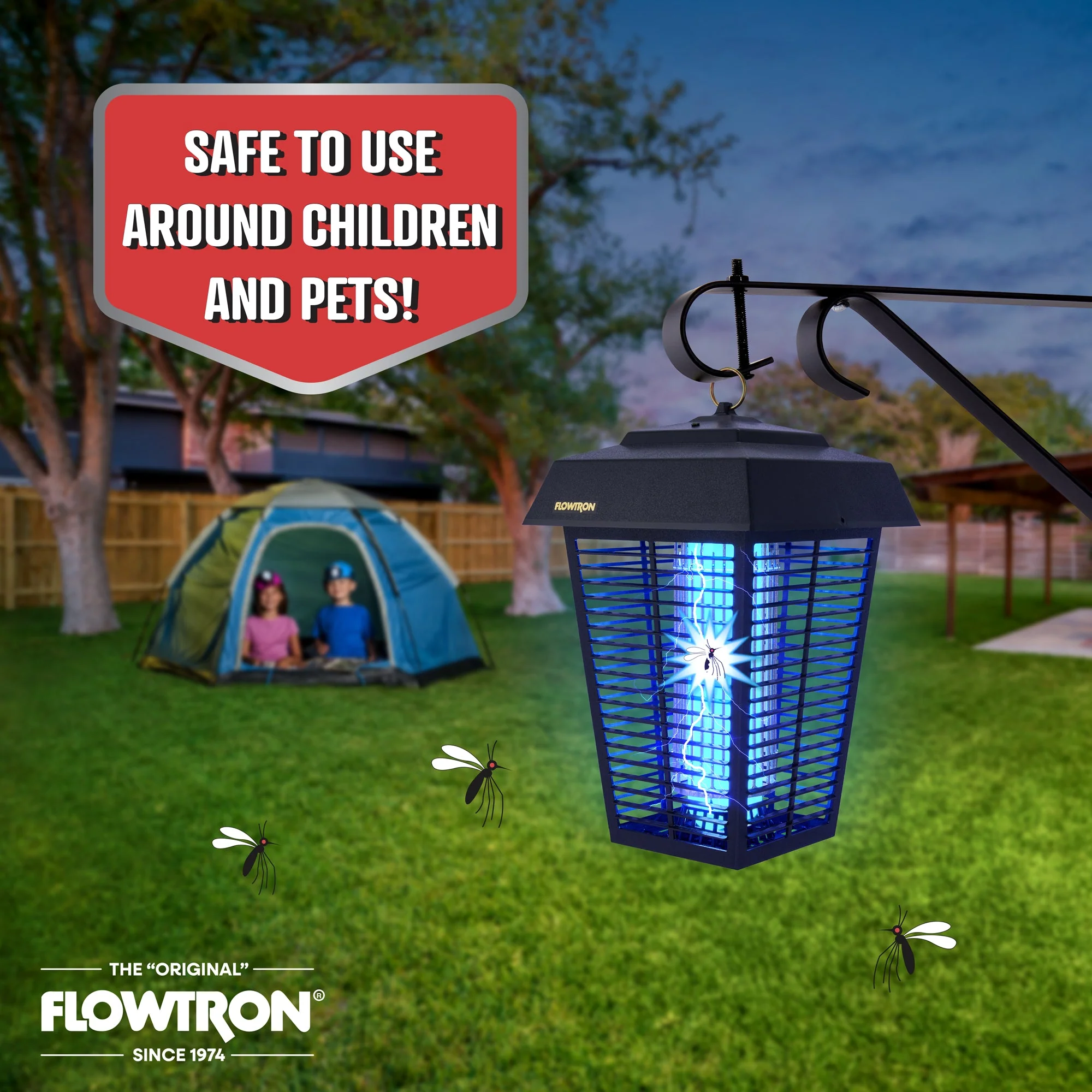 Flowtron 80W Outdoor Bug Zapper, 1.5 Acre coverage - Image 8