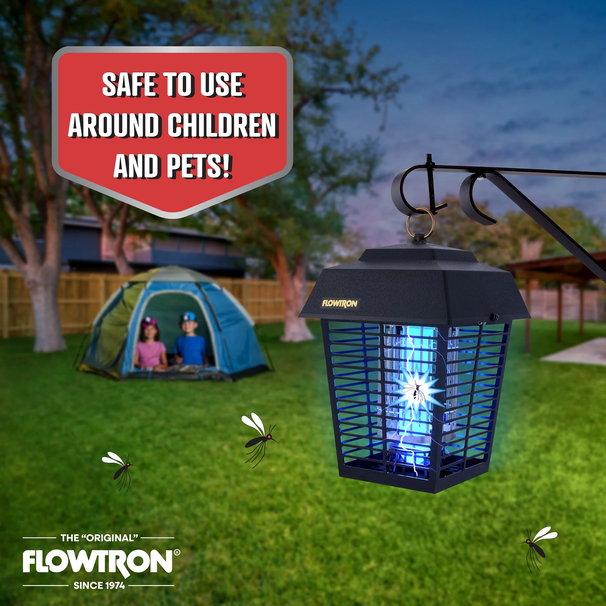 Flowtron 15W Outdoor Bug Zapper, 1/2 Acre coverage - Image 6