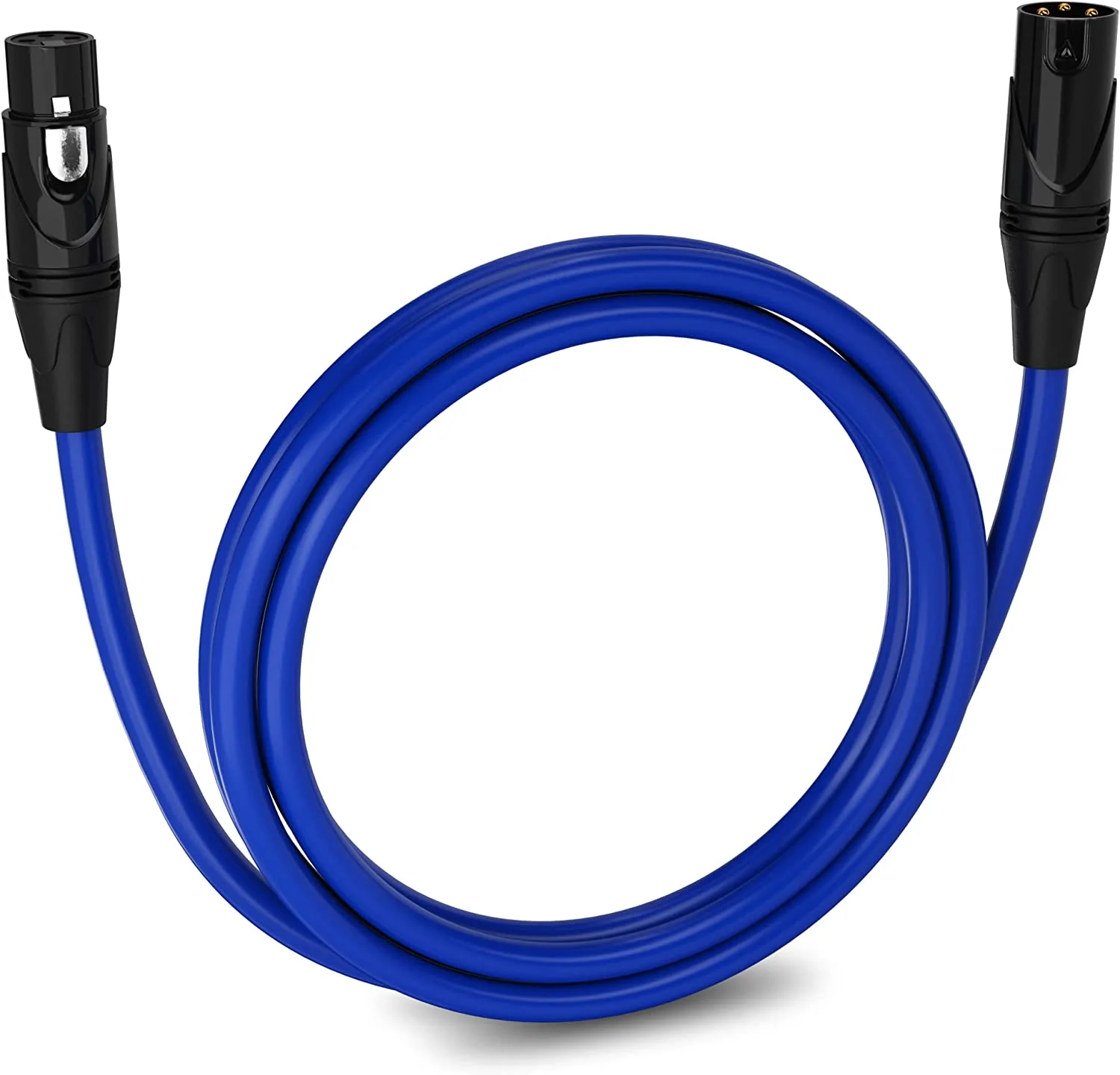 Microphone XLR Cable, Male to Female, 3 Pin Mic Cable for Pro Audio Interface, 6 feet - Image 2