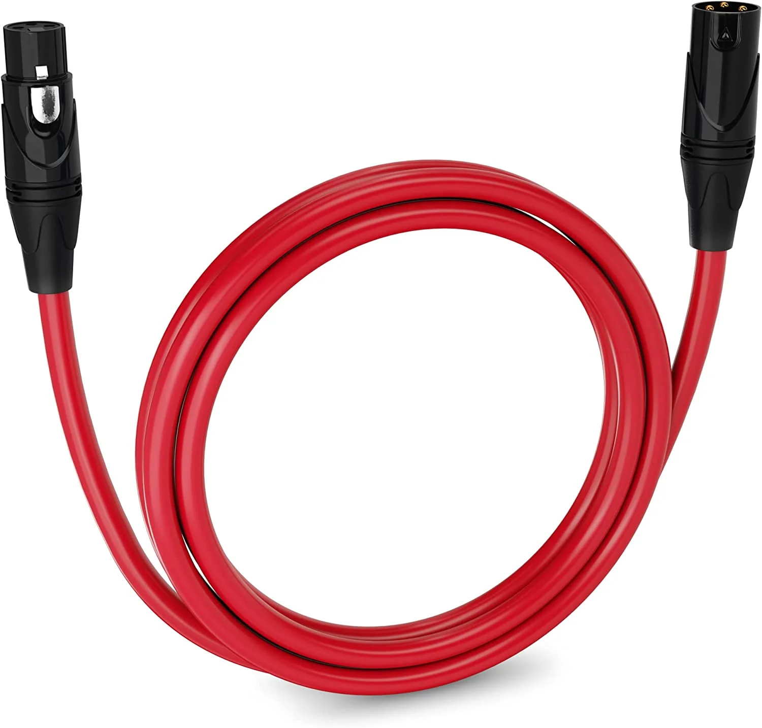 Microphone XLR Cable, Male to Female, 3 Pin Mic Cable for Pro Audio Interface, 6 feet - Image 4