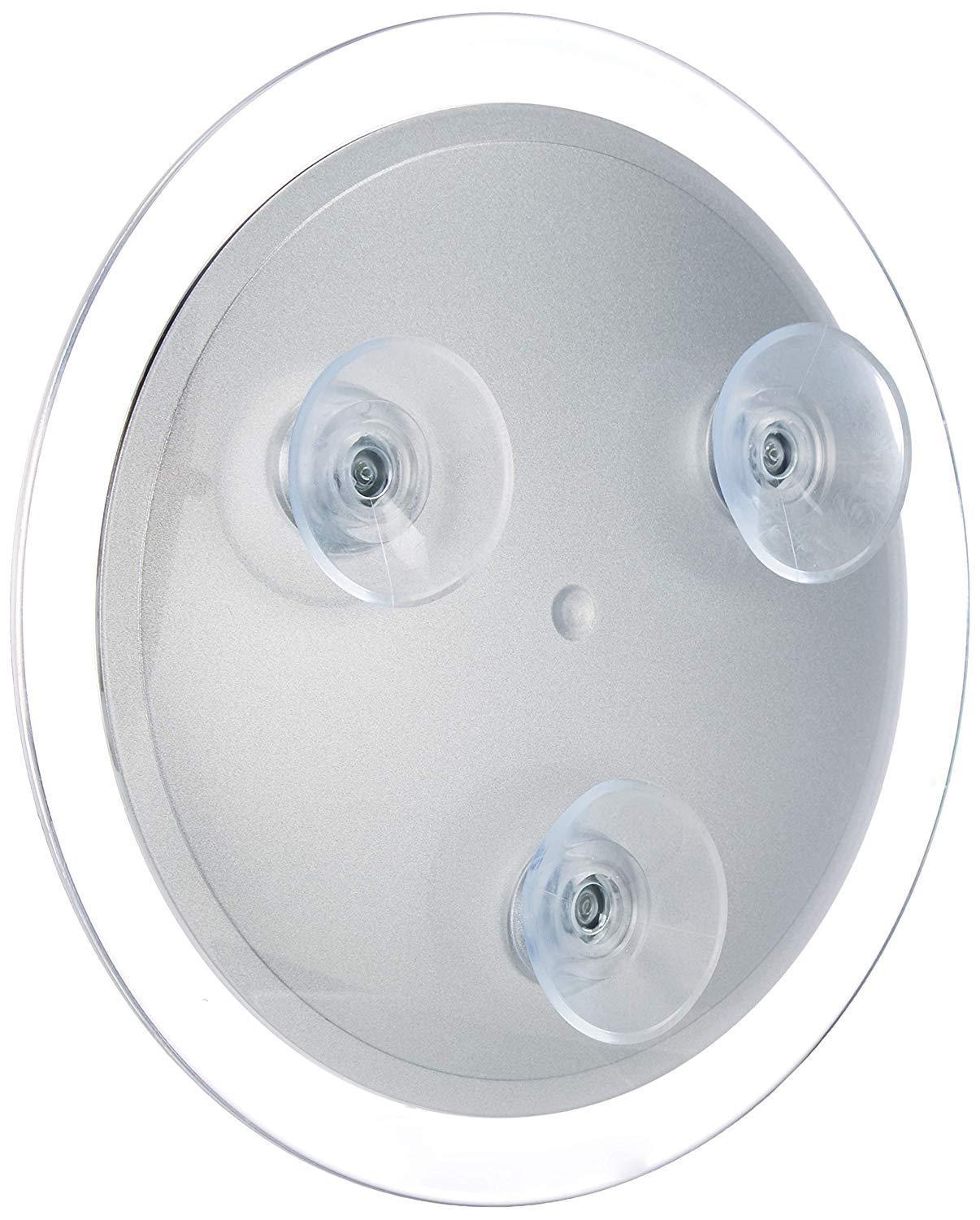 Makeup Mirror 8" Suction Cup 10X Magnifying Mirror w/Precision Tweezers - Image 4