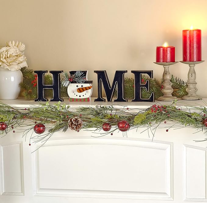 Decorative Tabletop Home Letter Sign with Seasonal Icons - 13 Pieces - Image 5