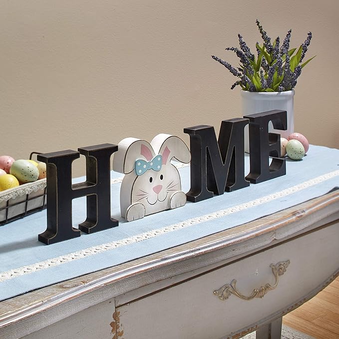 Decorative Tabletop Home Letter Sign with Seasonal Icons - 13 Pieces - Image 6