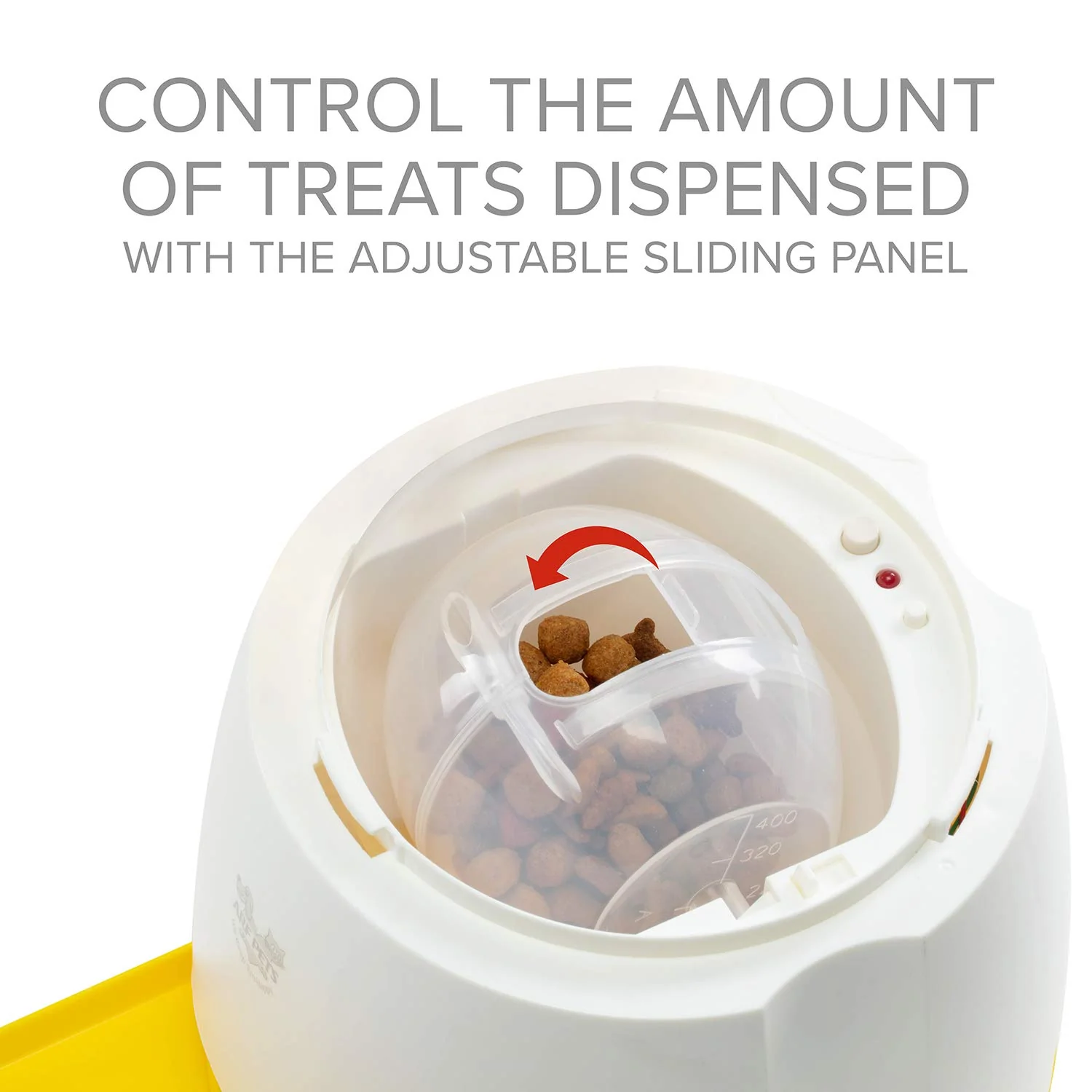 Arf Pets Dog Treat Dispenser with Button – Dog Memory Training Toy Promotes Exercise - 2 Buttons - Image 3