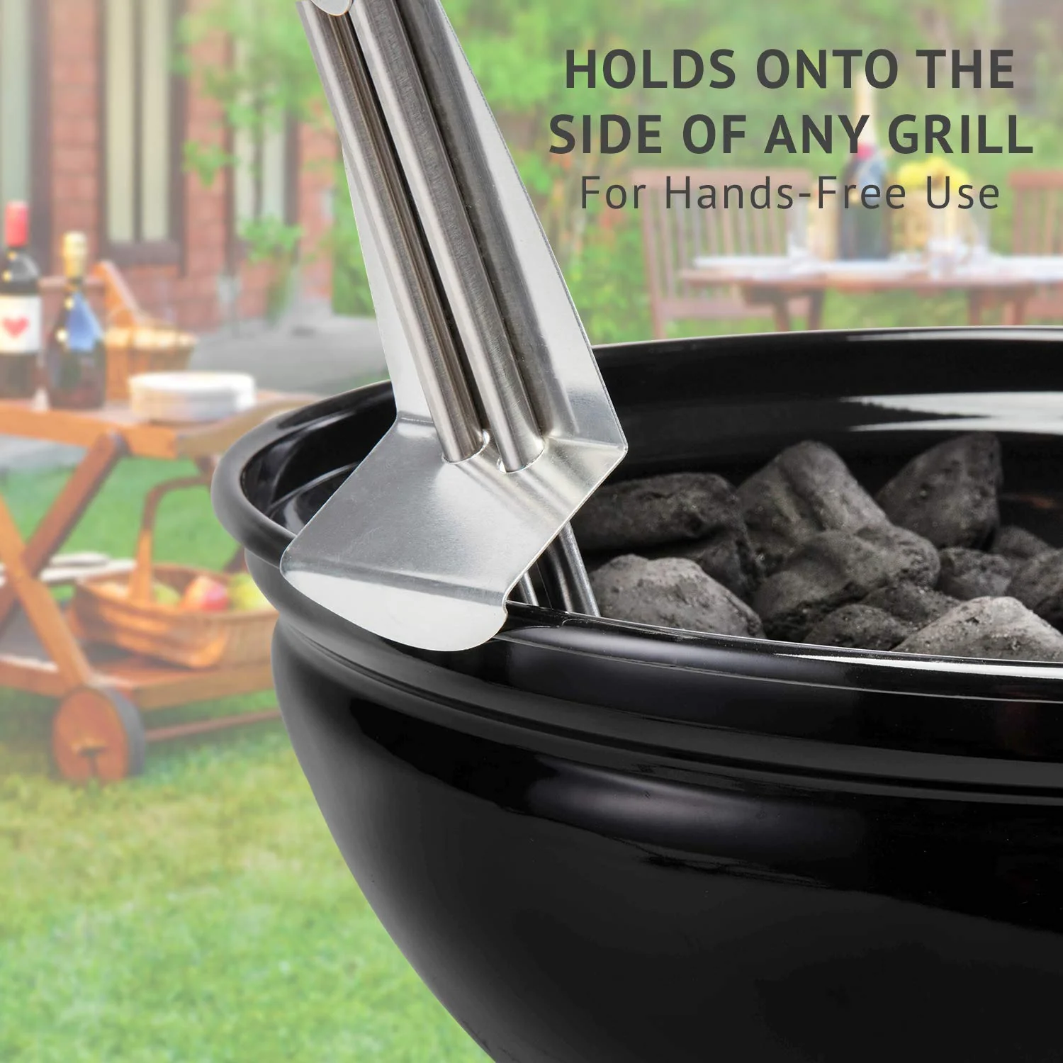 Ivation Premium 500W Electric Charcoal Starter, Double-Ring Charcoal Grill Starter - Image 2
