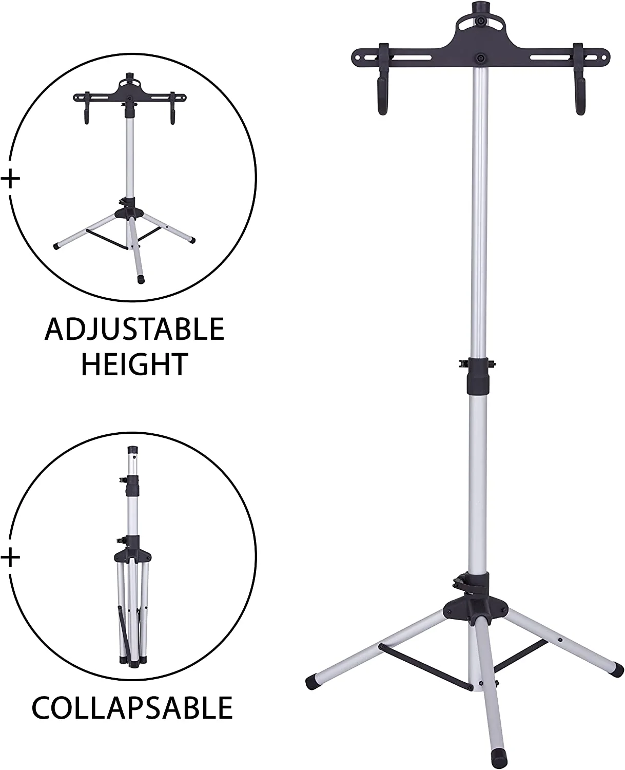 Freestanding & Foldable Design, Adjustable Bike Storage Rack - Image 6