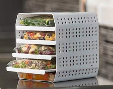 Freezer Cube 5 Tier Zip Lock Freezer Bag Storage System