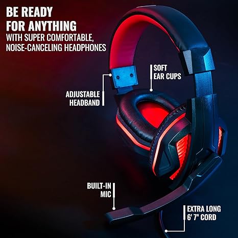 Ritz Gear Gaming PC Bundle, 4-in-1 LED Gaming PC Kit with Keyboard, Mouse, Mouse Pad & Headset - Image 10