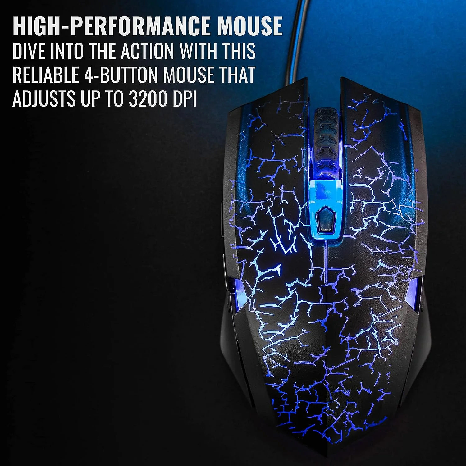 Ritz Gear Gaming PC Bundle, 4-in-1 LED Gaming PC Kit with Keyboard, Mouse, Mouse Pad & Headset - Image 3