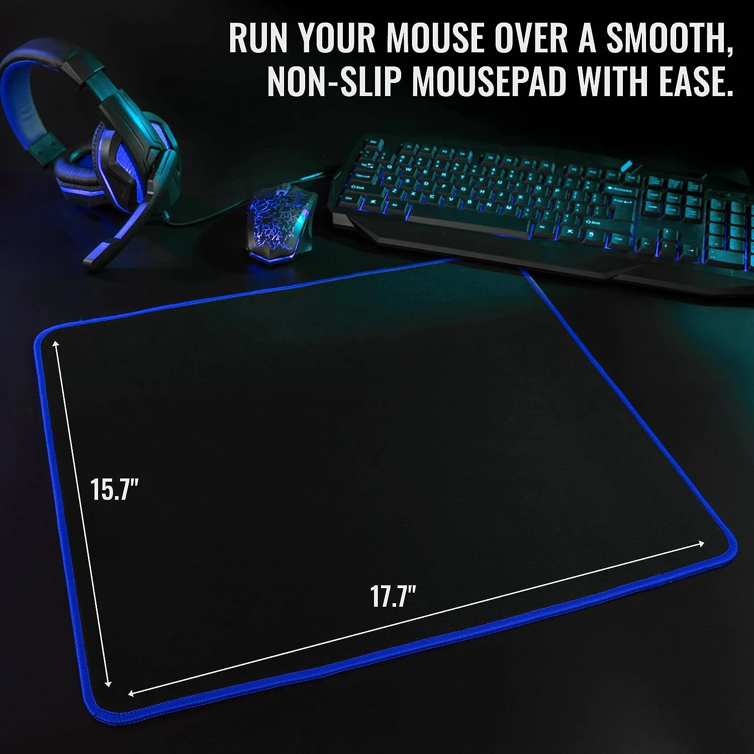 Ritz Gear Gaming PC Bundle, 4-in-1 LED Gaming PC Kit with Keyboard, Mouse, Mouse Pad & Headset - Image 6
