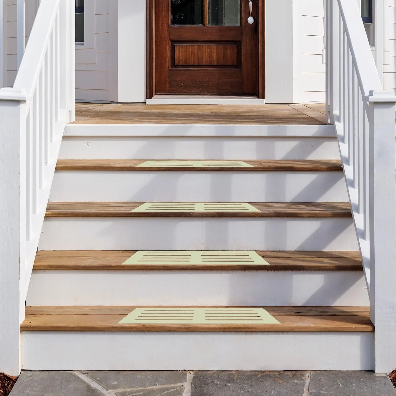 Skymall Glow-in-the-Dark Stair Treads Set of 4 - Image 4