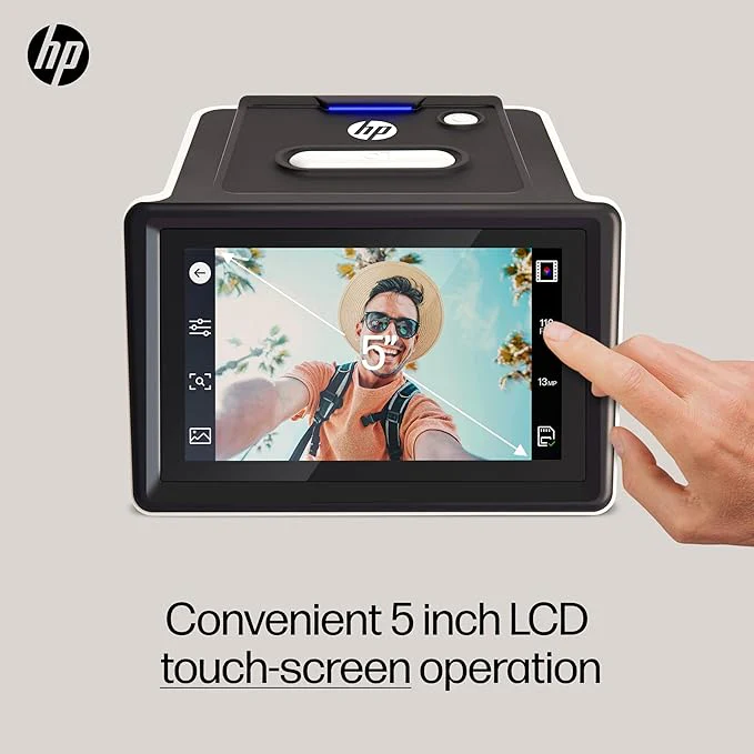 HP HPFS500: FilmScan 5" Touch Screen Film Scanner - Image 2