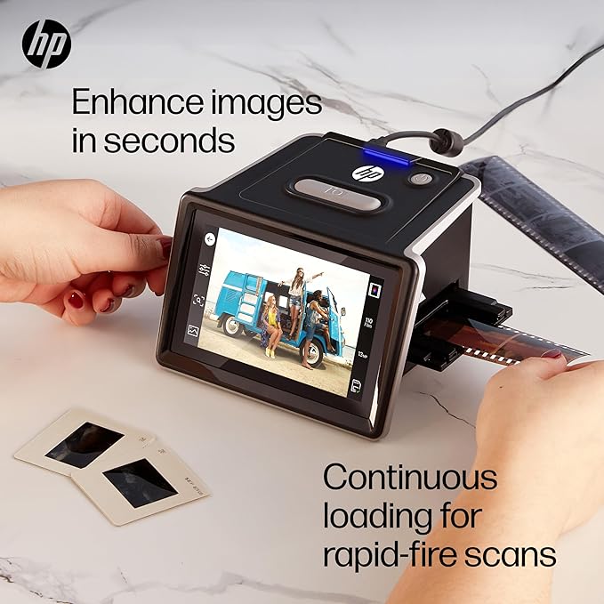 HP HPFS500: FilmScan 5" Touch Screen Film Scanner - Image 3