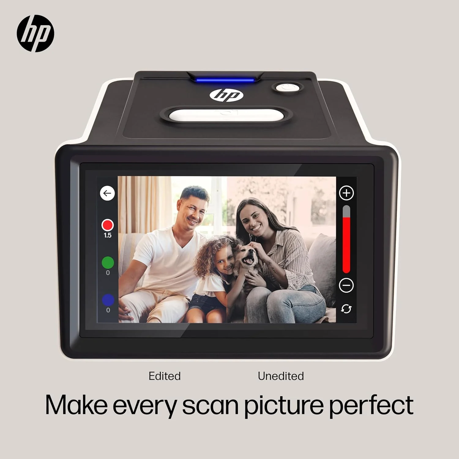 HP HPFS500: FilmScan 5" Touch Screen Film Scanner - Image 8
