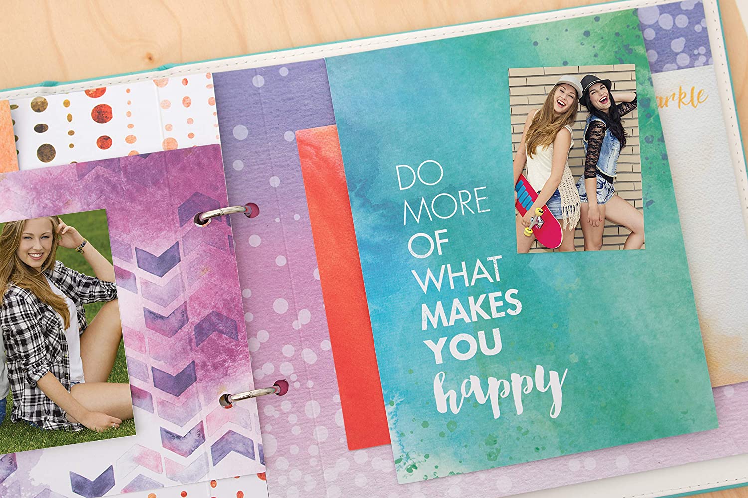 HP Sprocket Scrapbook Flipbook | Teal - Image 4