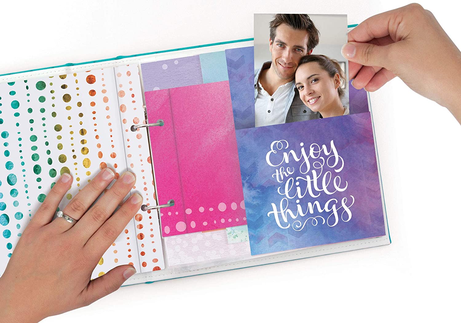 HP Sprocket Scrapbook Flipbook | Teal - Image 5