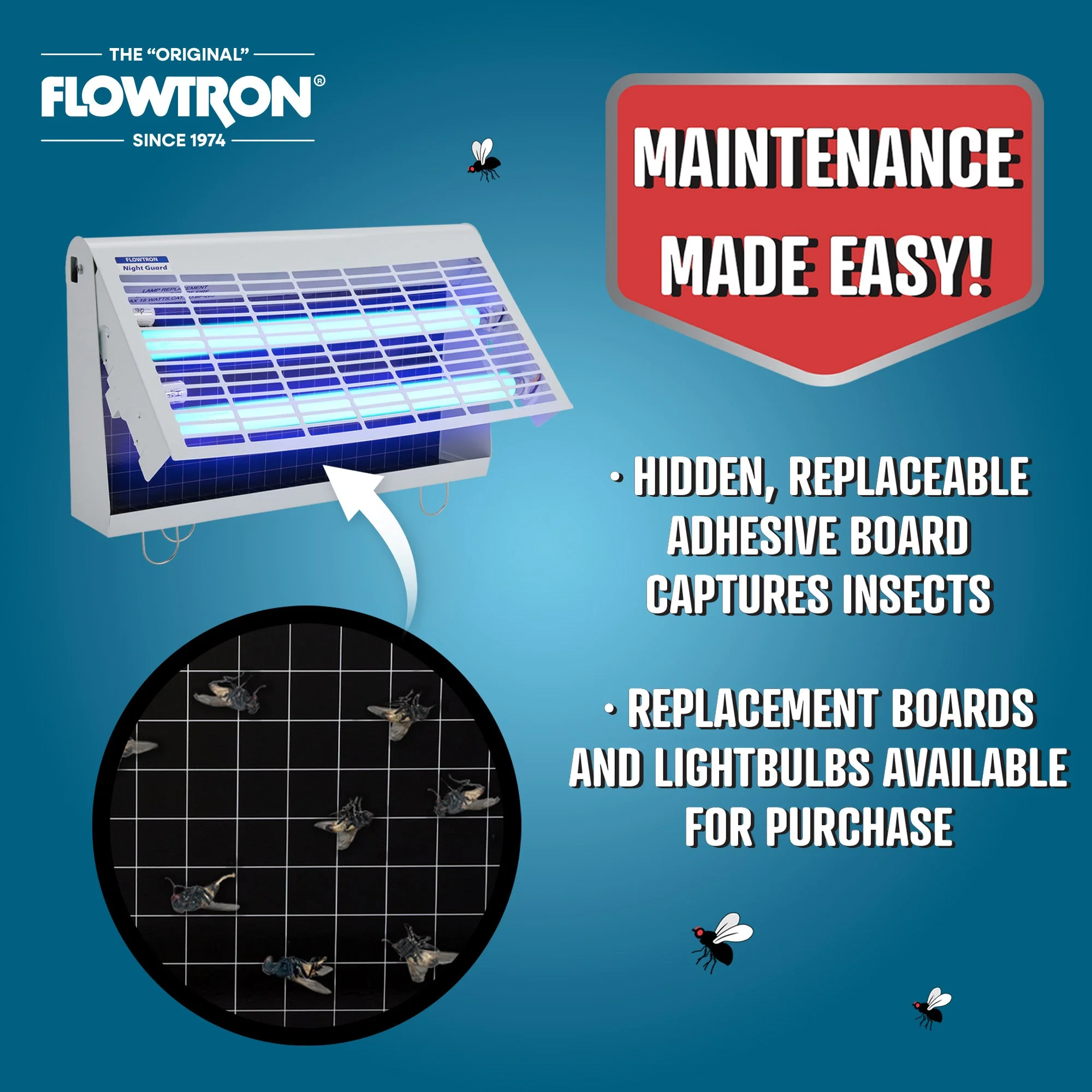 Flowtron 30W Portable Indoor Fly Killer, 500 sq.ft coverage - Image 5