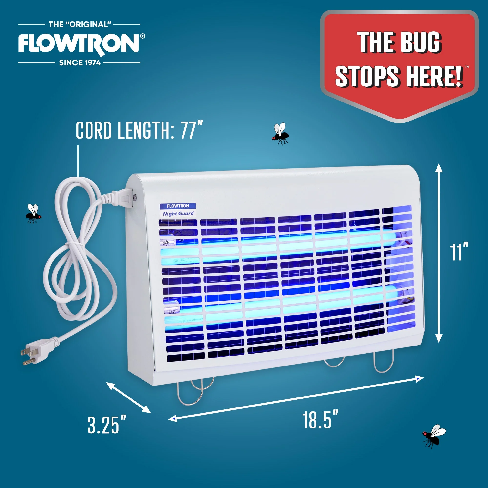 Flowtron 30W Portable Indoor Fly Killer, 500 sq.ft coverage - Image 6