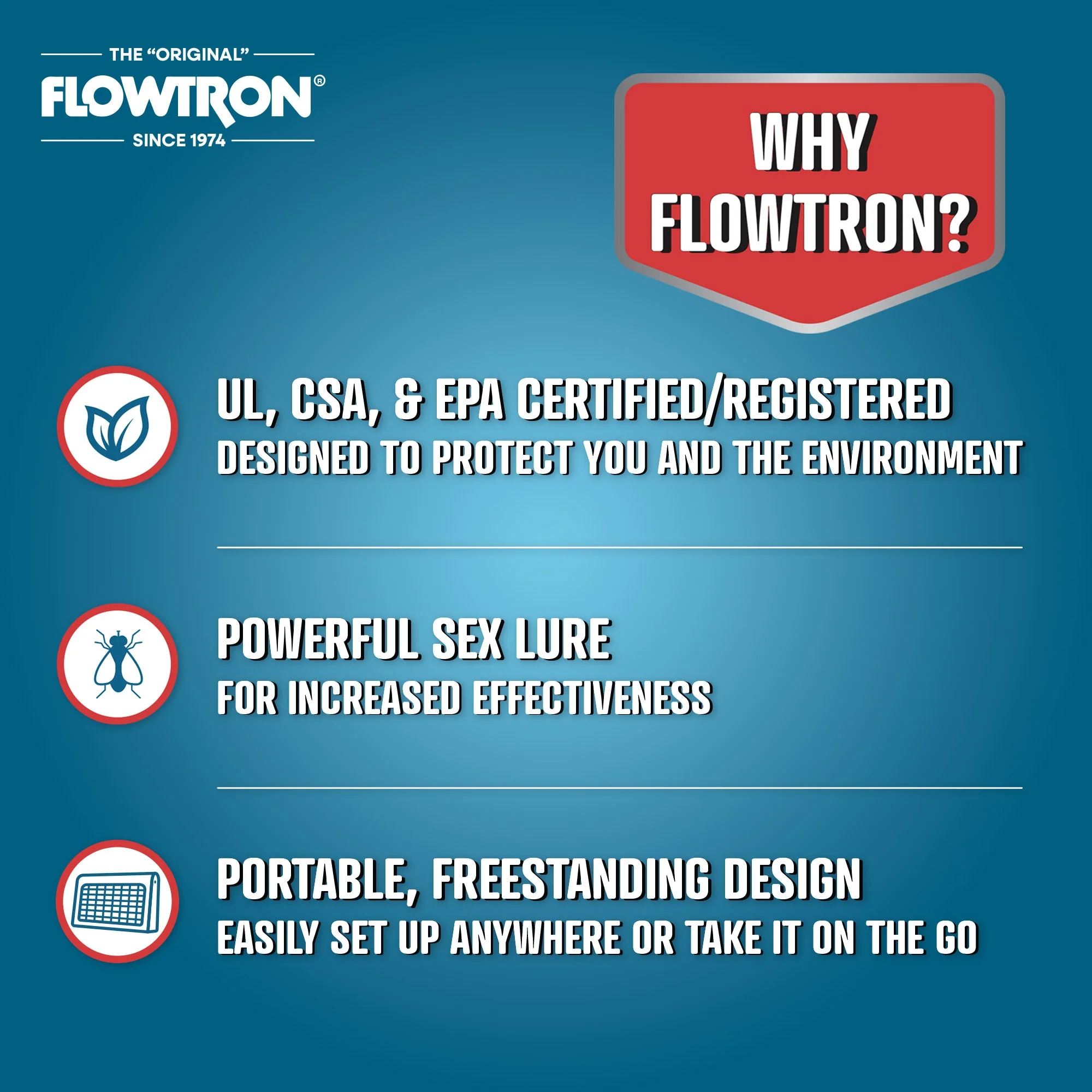 Flowtron 30W Portable Indoor Fly Killer, 500 sq.ft coverage - Image 8