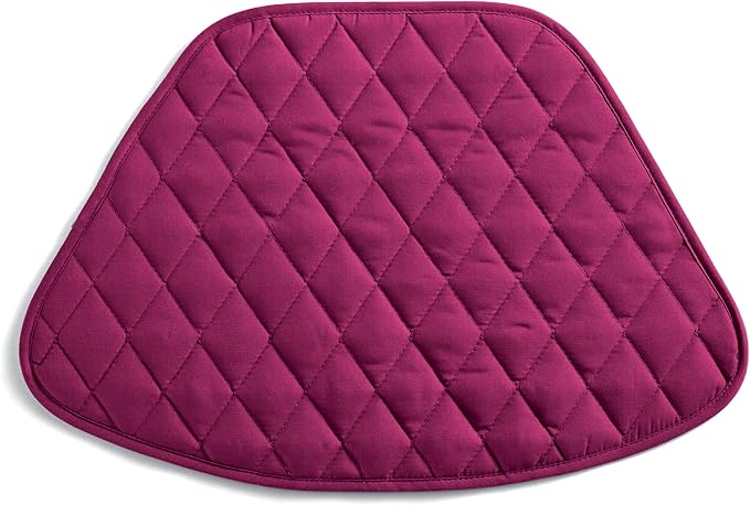 Kitchen Table Placemat and Centerpiece Set - 7 Pc, Red - Image 2