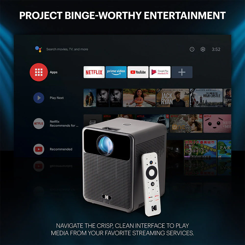 Kodak FLIK HD10 Smart Projector - Image 3