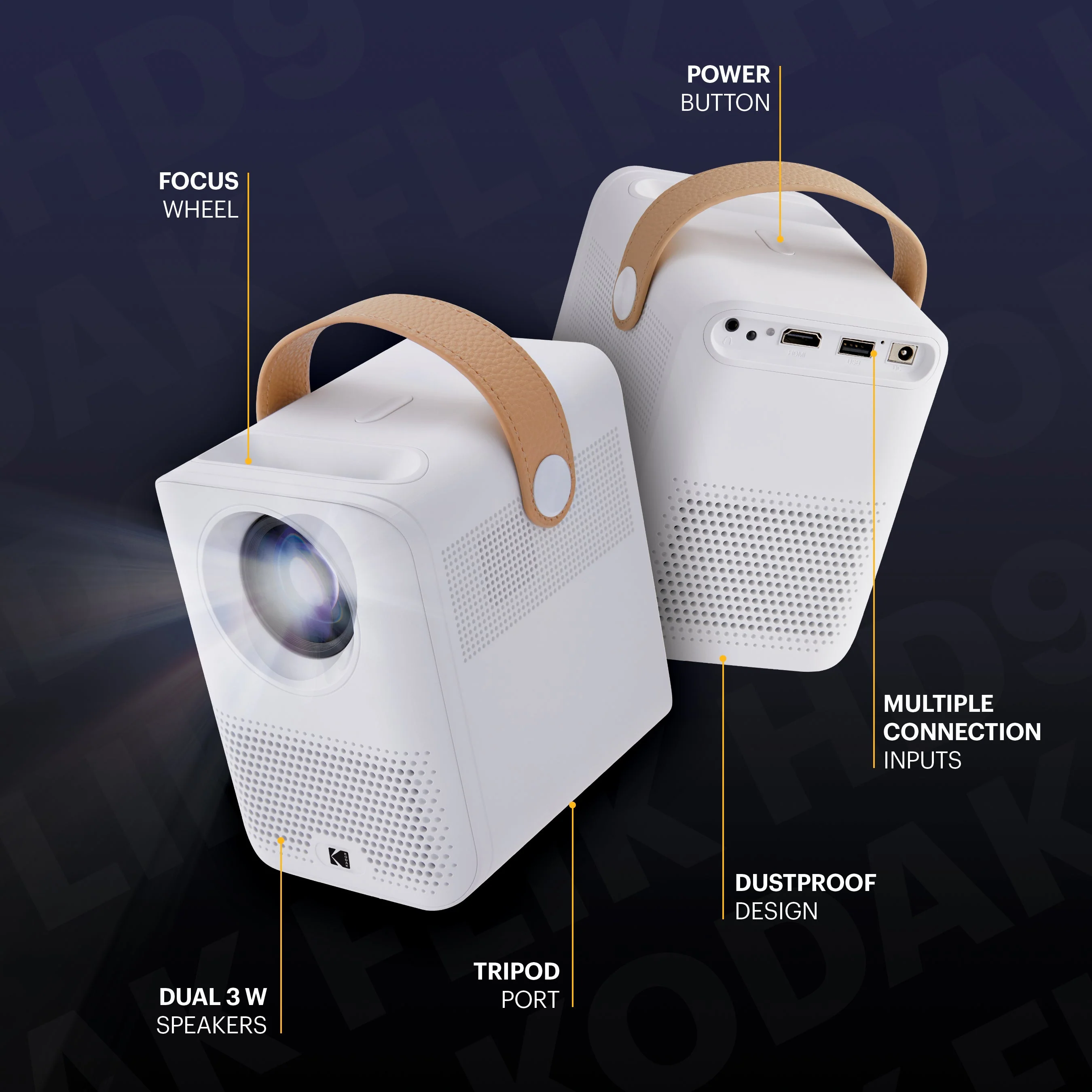 Kodak FLIK HD9 Smart Projector - Image 5