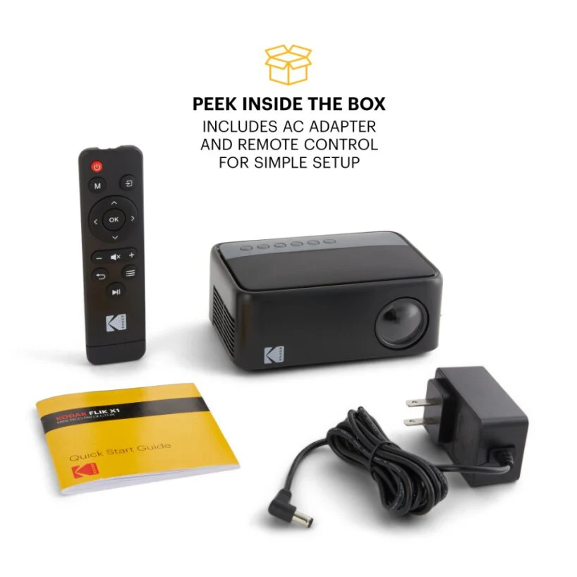 Kodak FLIK X1 Mini Pico Projector - Image 14
