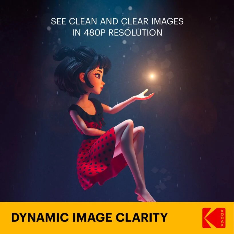 Kodak FLIK X1 Mini Pico Projector - Image 5