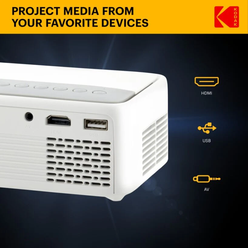 Kodak FLIK X1 Mini Pico Projector - Image 6