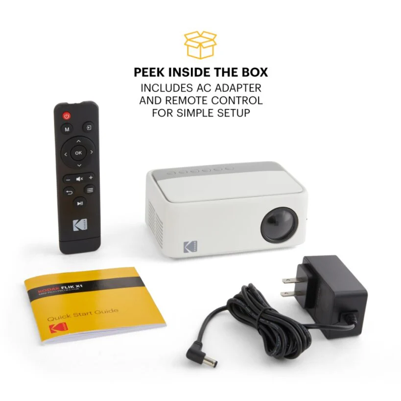 Kodak FLIK X1 Mini Pico Projector - Image 7