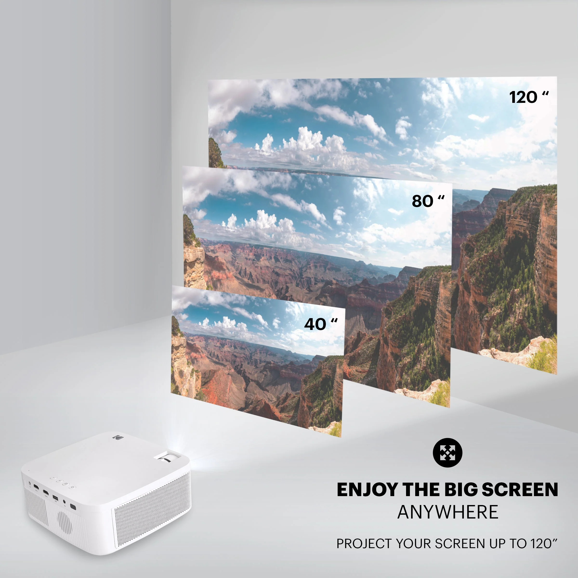 Kodak FLIK X10 Full HD Multimedia Projector - Image 6