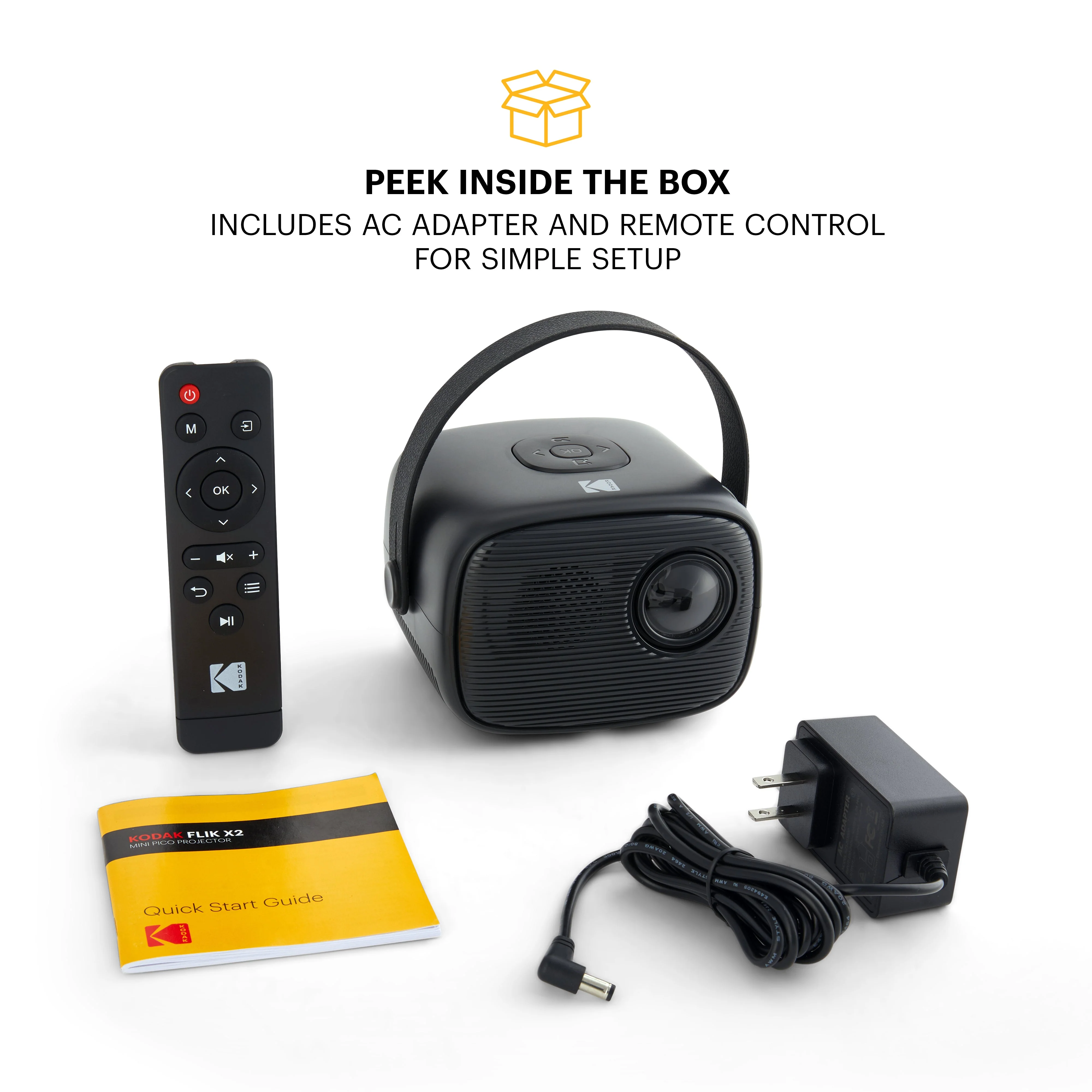 Kodak FLIK X2 Mini Pico Projector - Image 7