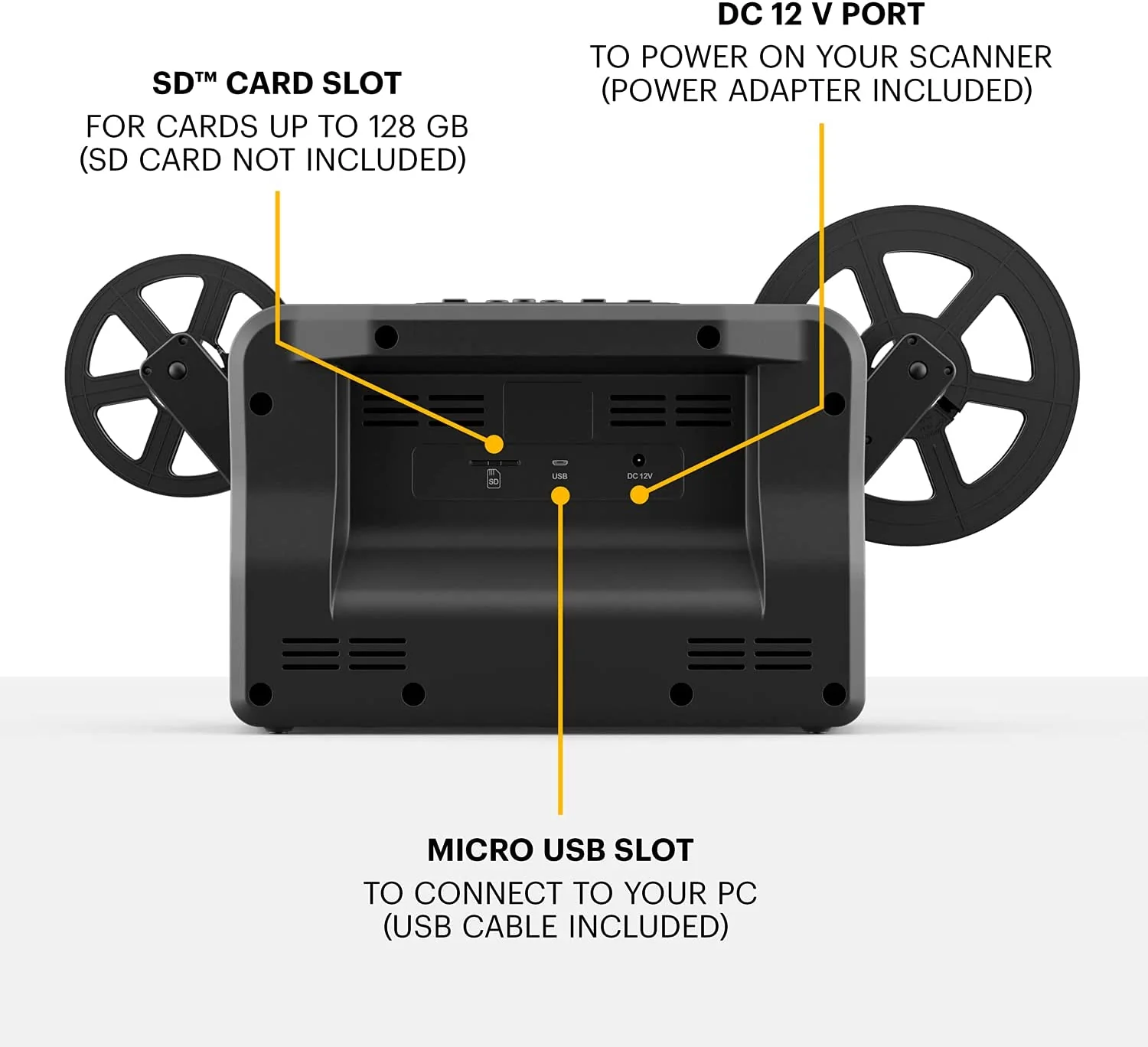 Kodak Portable Film Photo Viewer, 8mm & Super 8 Films Photo Scanner & Projector - Image 5
