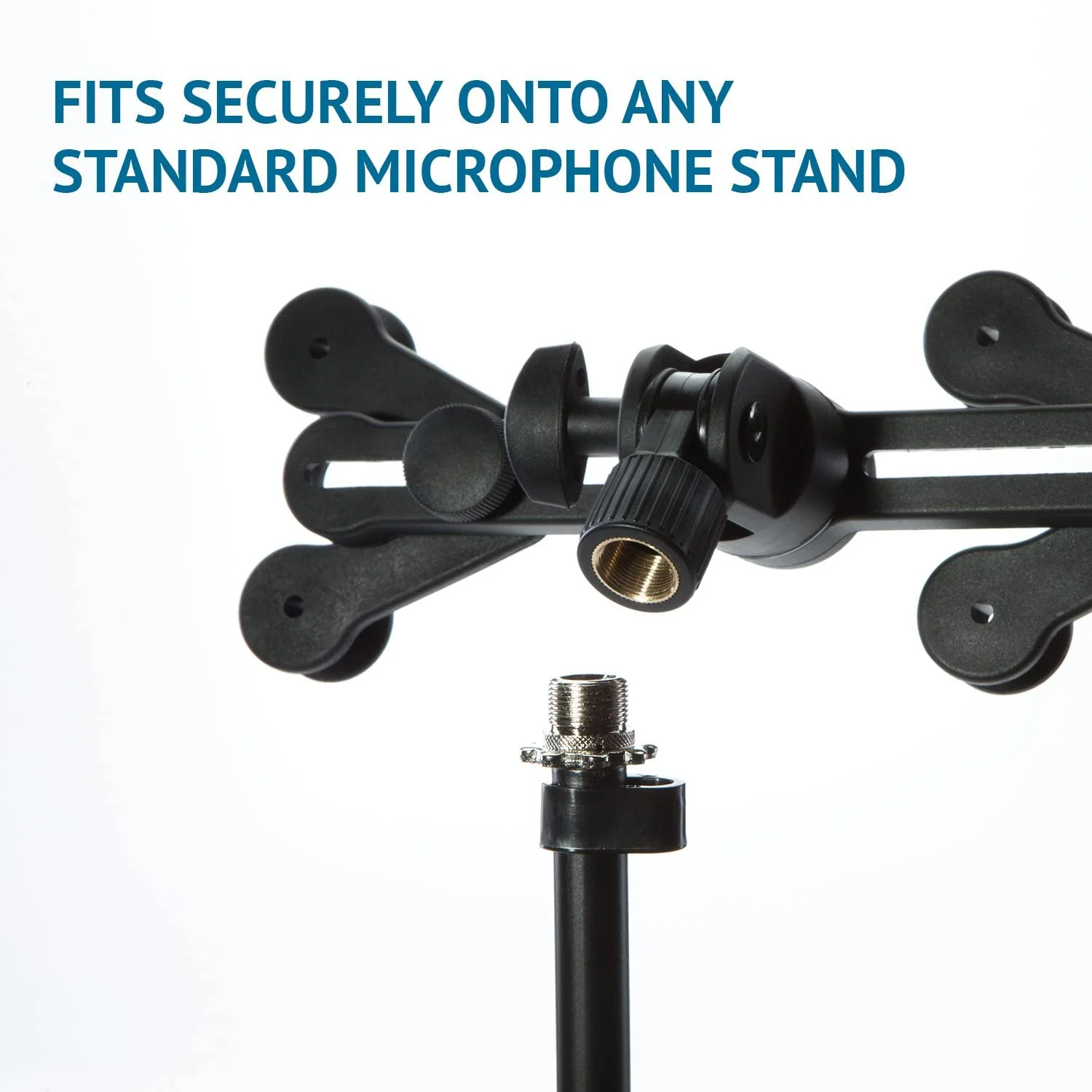 Microphone Music Stand Mount Holder for Tablet iPhone Ipad & Android - Image 4