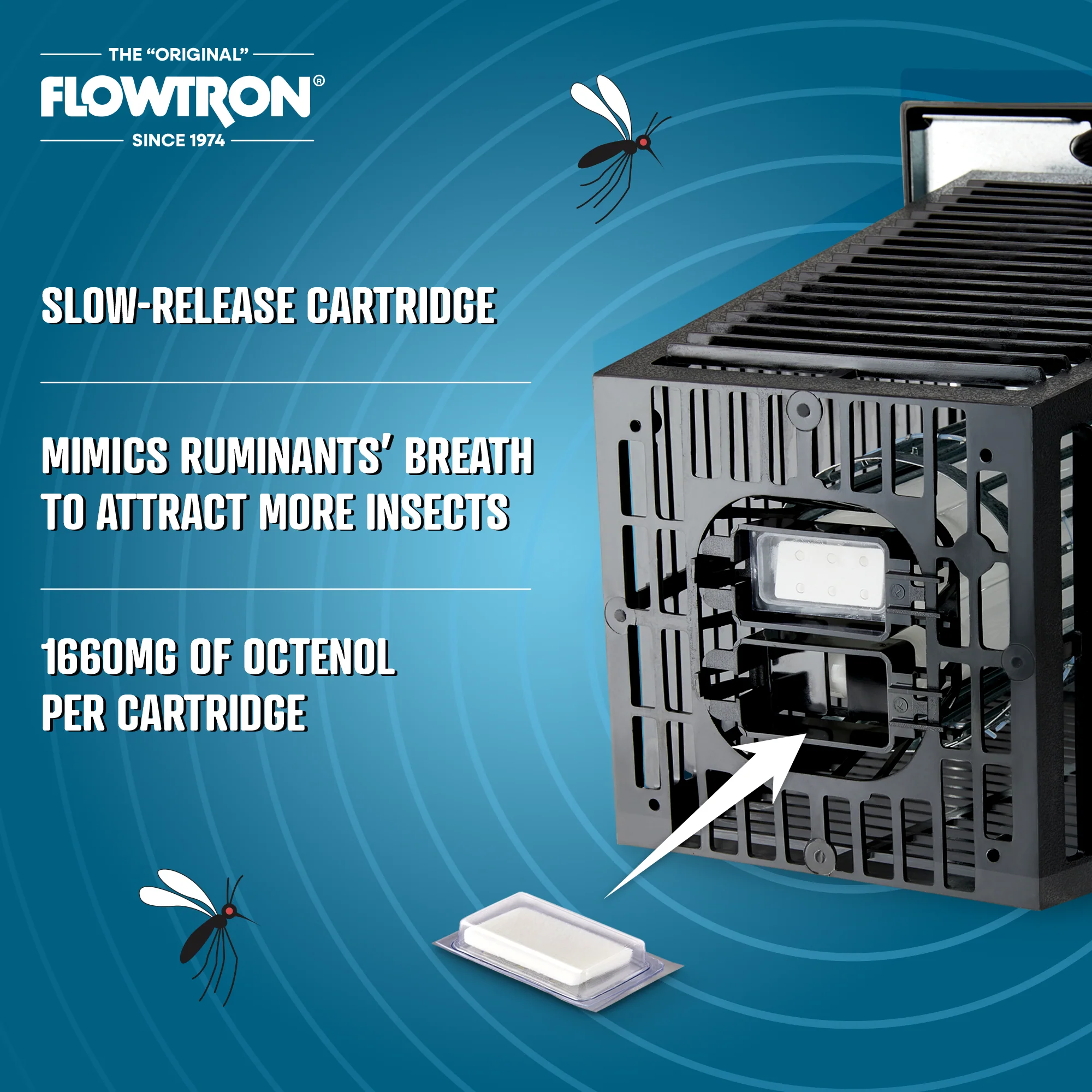 Flowtron Octenol Mosquito Attractant Replacement Cartridge - Image 2