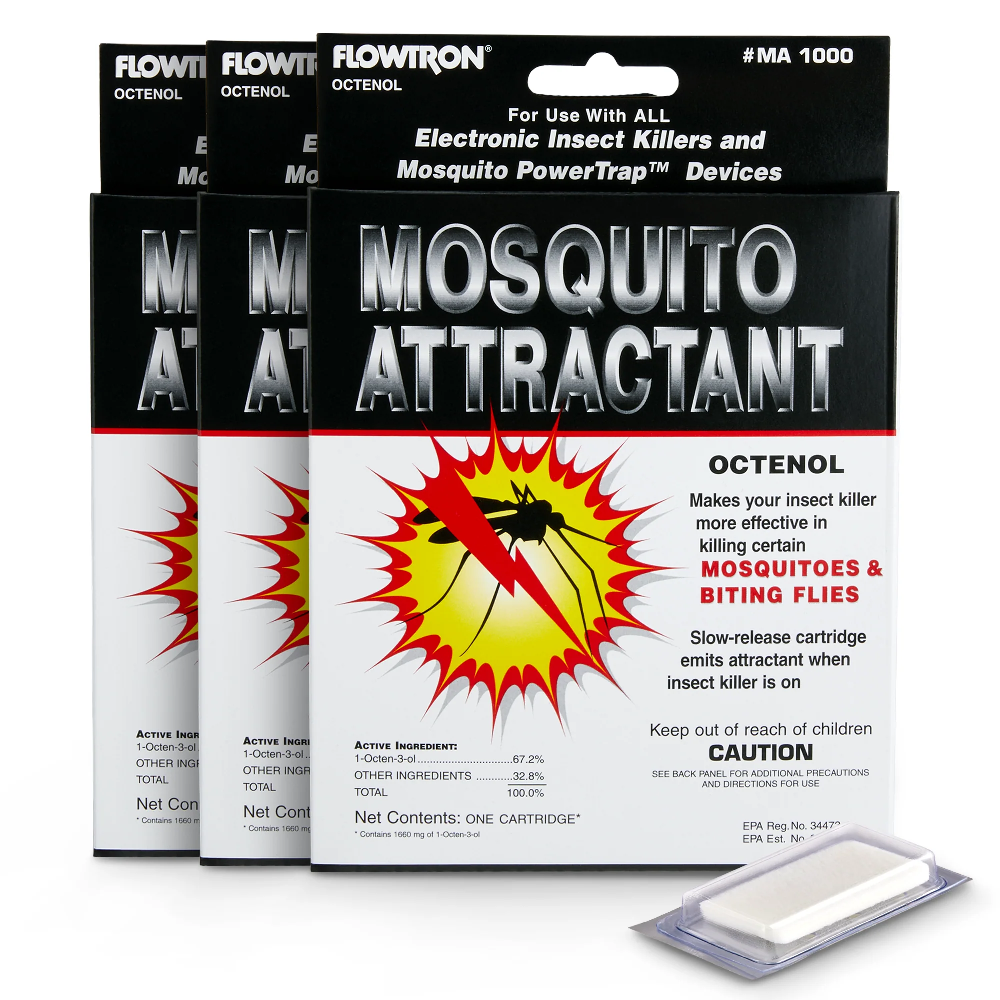 Flowtron Octenol Mosquito Attractant Replacement Cartridge - Image 6