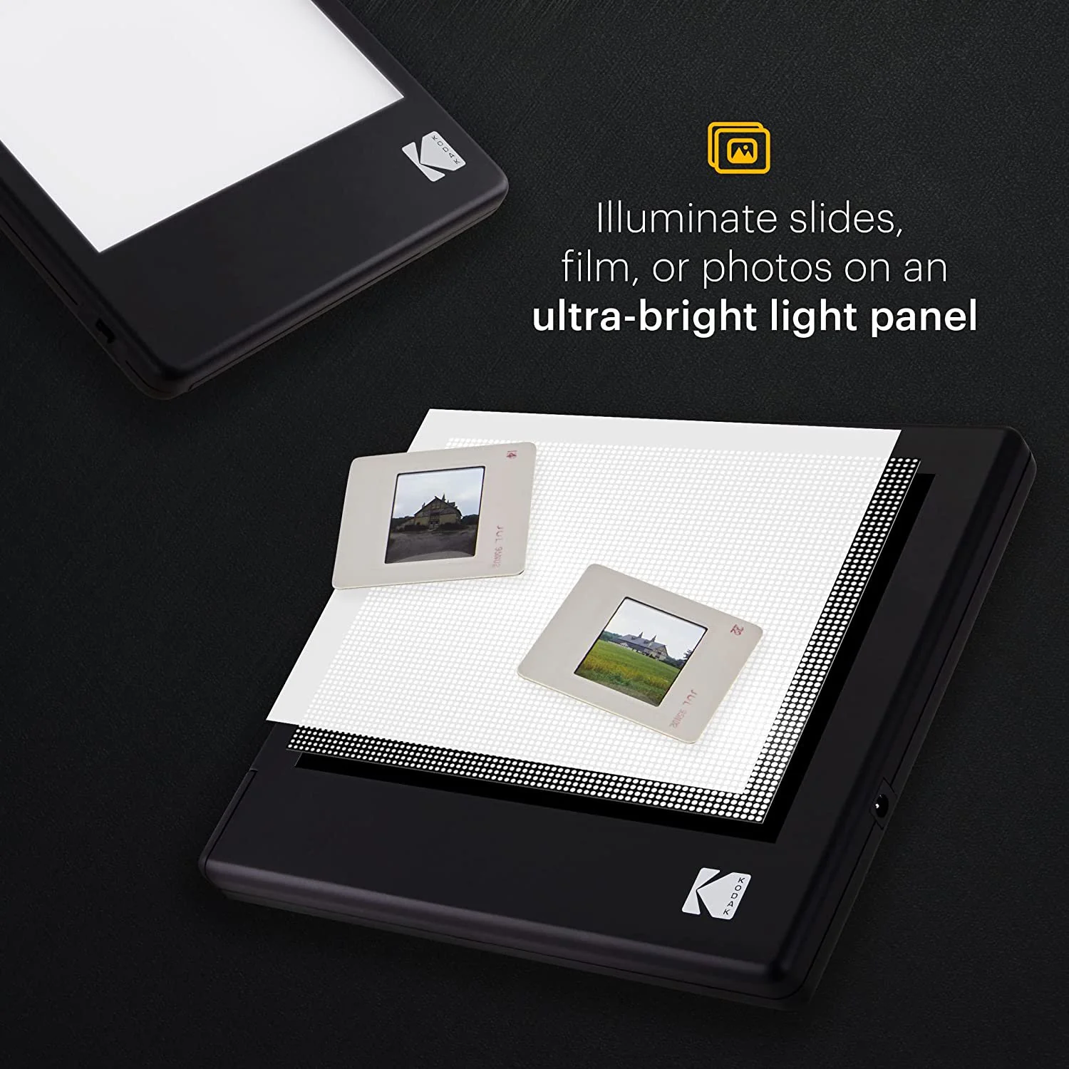 Kodak Film & Slide LED Light Box, 5''x 4'' Negatives, Slides & Film Photos Viewer & Scanner - Image 4