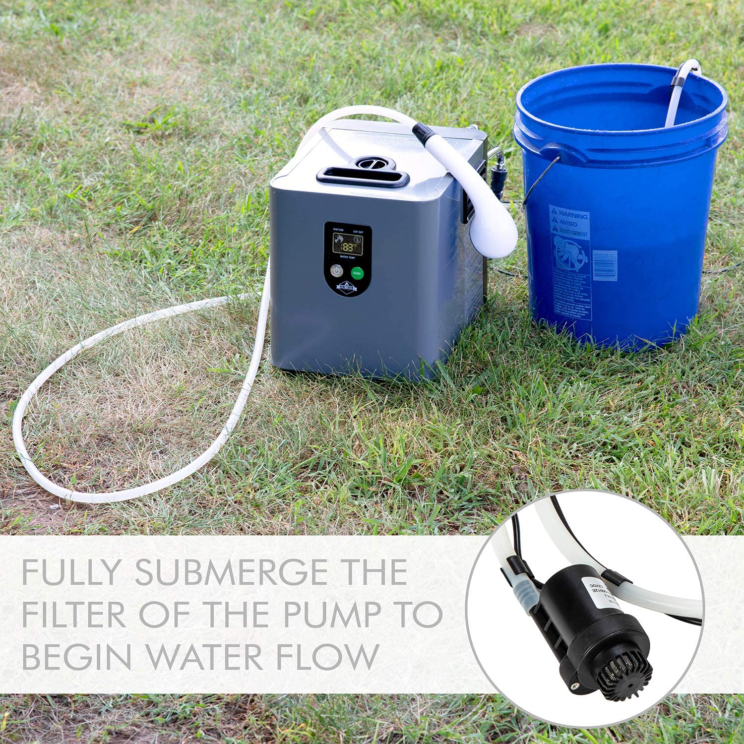 Portable Propane Water Heater and Shower Pump - Image 8