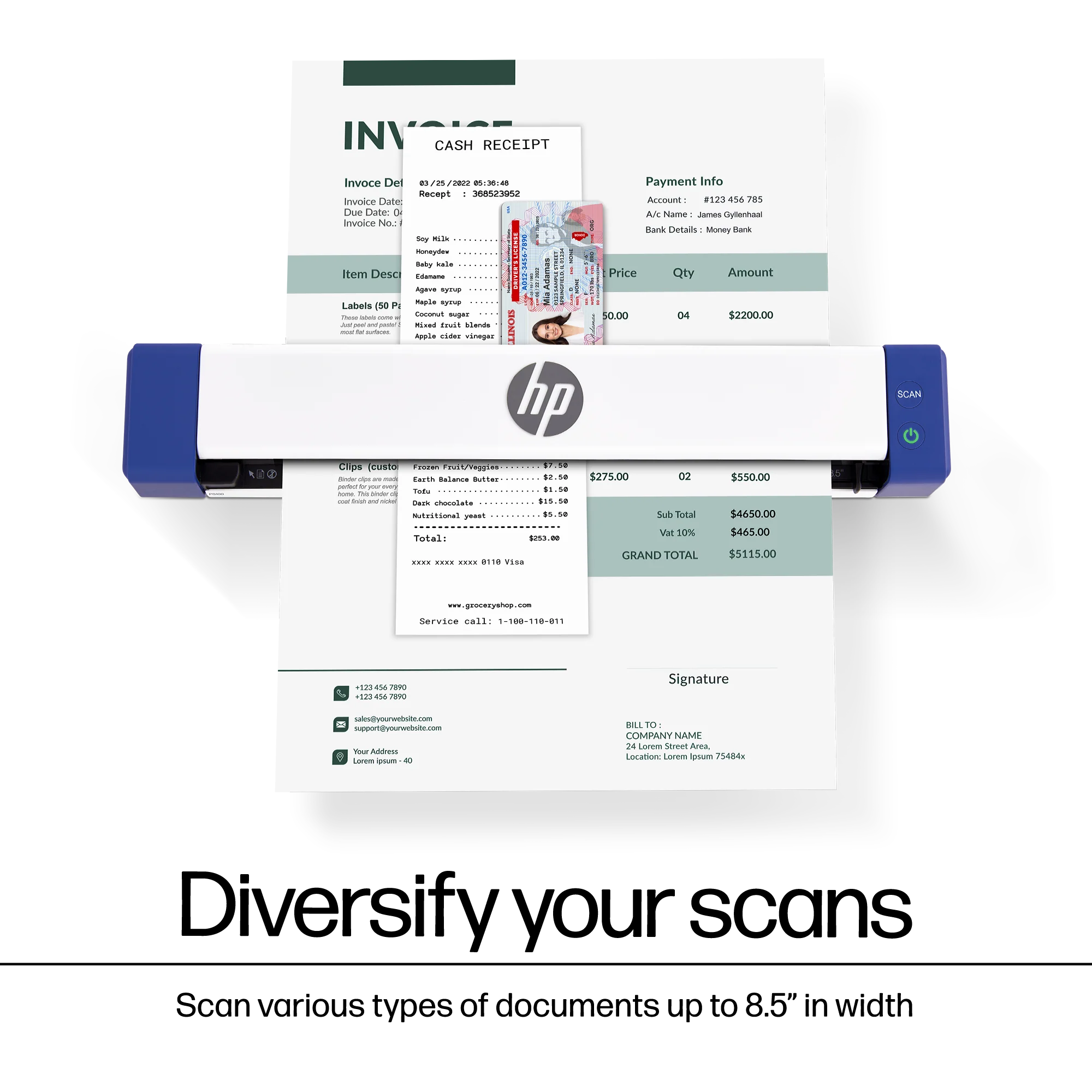 HP HPPS100: HP Mobile Document Scanner for Single-Sided Scanning - Image 3